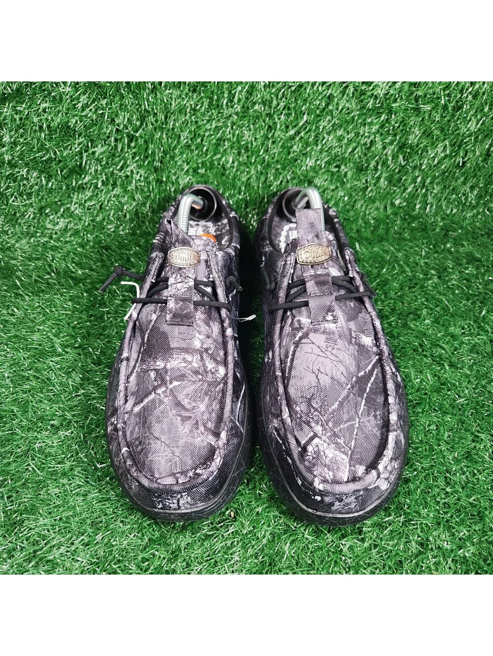 Brand new Jelly Roll Hey Dude Wally Mens Black Gray Camo Slip-On Loafers Size 11